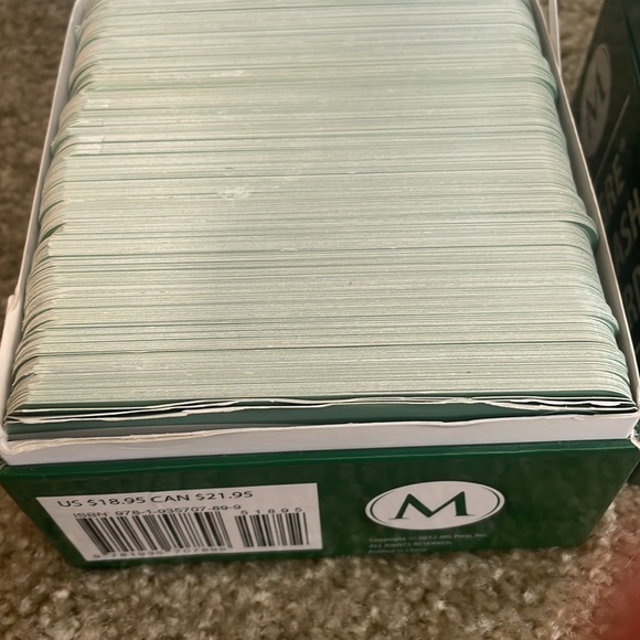 GRE Flash Cards Manhattan Prep 2nd Edition 500 Essential & 500 Advanced Words - Picture 7 of 7